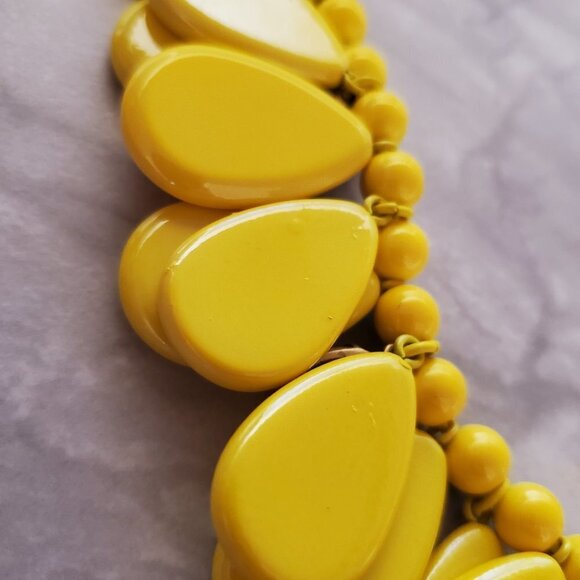 ✨🌞 J.Crew Bright Iridescent Rhinestones Crystals Teardrop Enamel Statement 🌞✨ - Picture 15 of 16